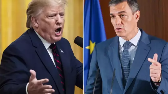 Trump ve İspanya askeri üsleri