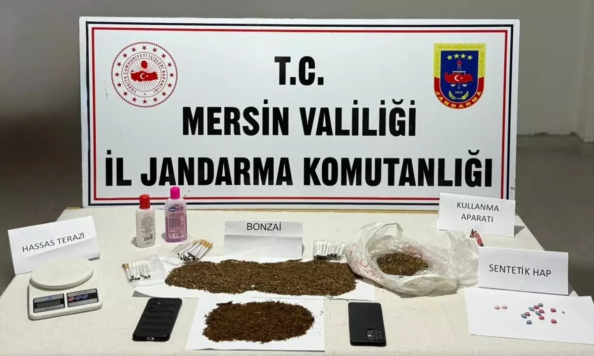Mersin Bozyazı uyuşturucu operasyonu