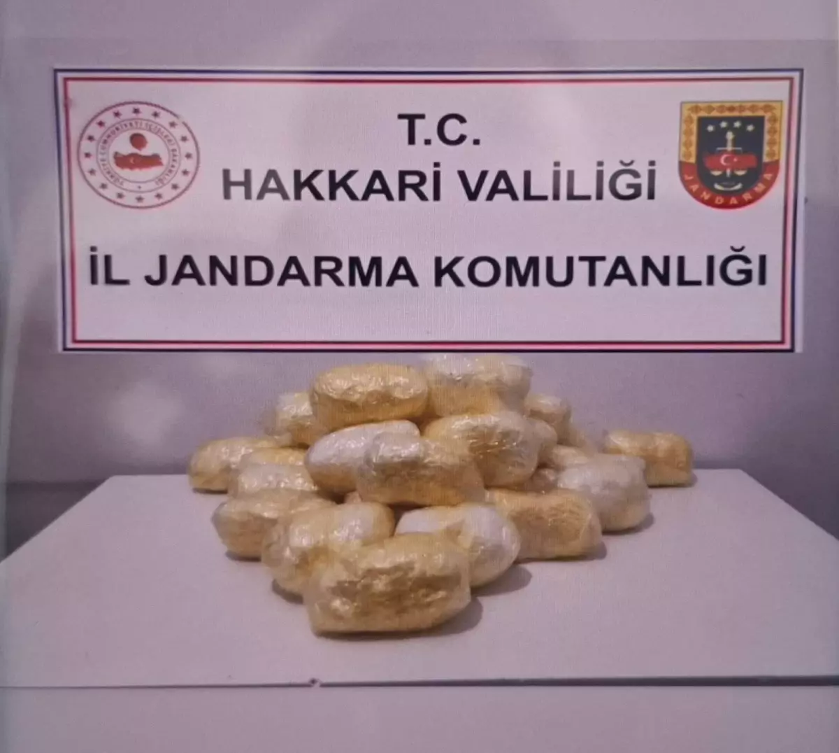 Yüksekova’da Jandarma Operasyonu: 58 Kilogram Uyuşturucu Ele Geçirildi
