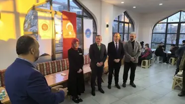 Ödül töreninde öğrencilere verilen sertifika