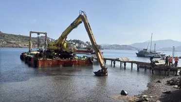 Yıkılan iskelelerin öncesi ve sonrası