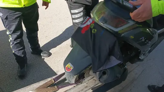 Burdur’da Kaçak Motosiklet Sürücüsü Trafik Kazasında Hayatını Kaybetti