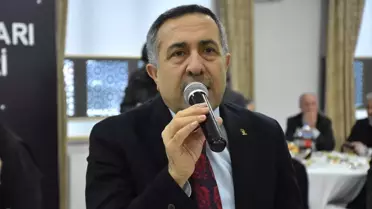 İftar programı konuşma anı