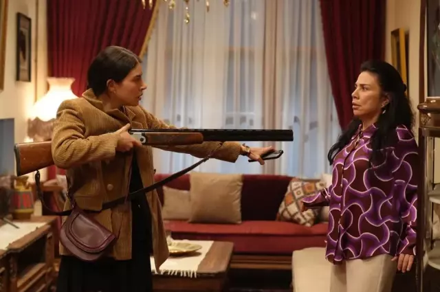 Dizi seti Sürmene sahilinde