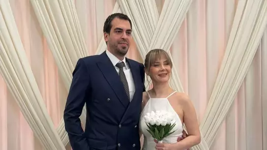 İşadamı Can Arda Çatalkaya ve Psikolog Merve Kılıç Boğaz’da Sade Nikâh Töreniyle Evlendi