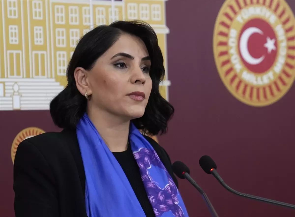 DEM Partisi Milletvekilleri Mecliste Kadın Hakları ve Orta Doğu Çatışmaları Üzerine Basın Toplantısı Düzenledi