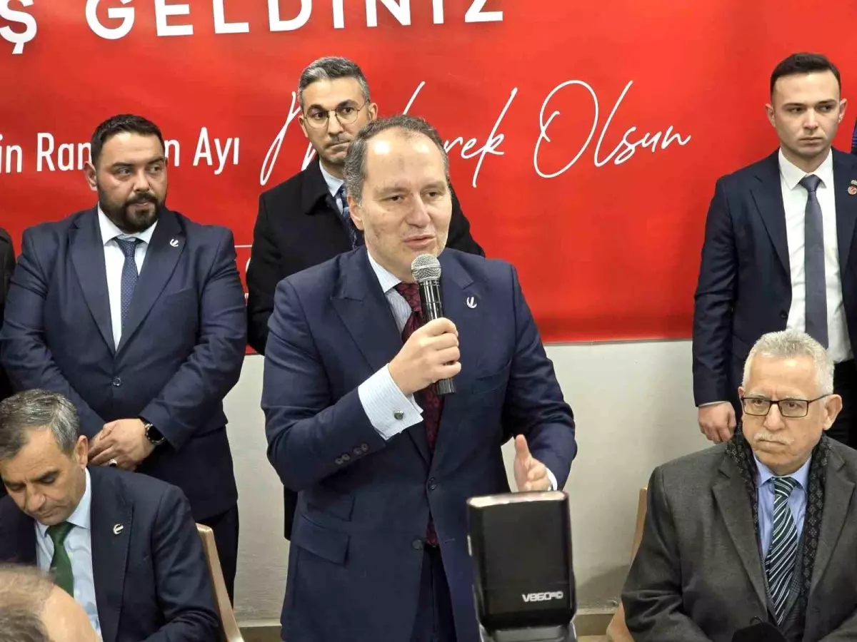 Fatih Erbakan, Yozgat’ta Ramazan İftarına Katıldı ve Bölgedeki Güvenlik Endişelerini Dile Getirdi