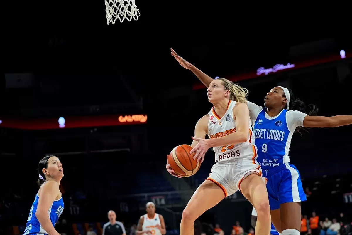 Galatasaray Kadın Basketbol Takımı FIBA Avrupa Ligi'nde Yarı Finale Uzandı