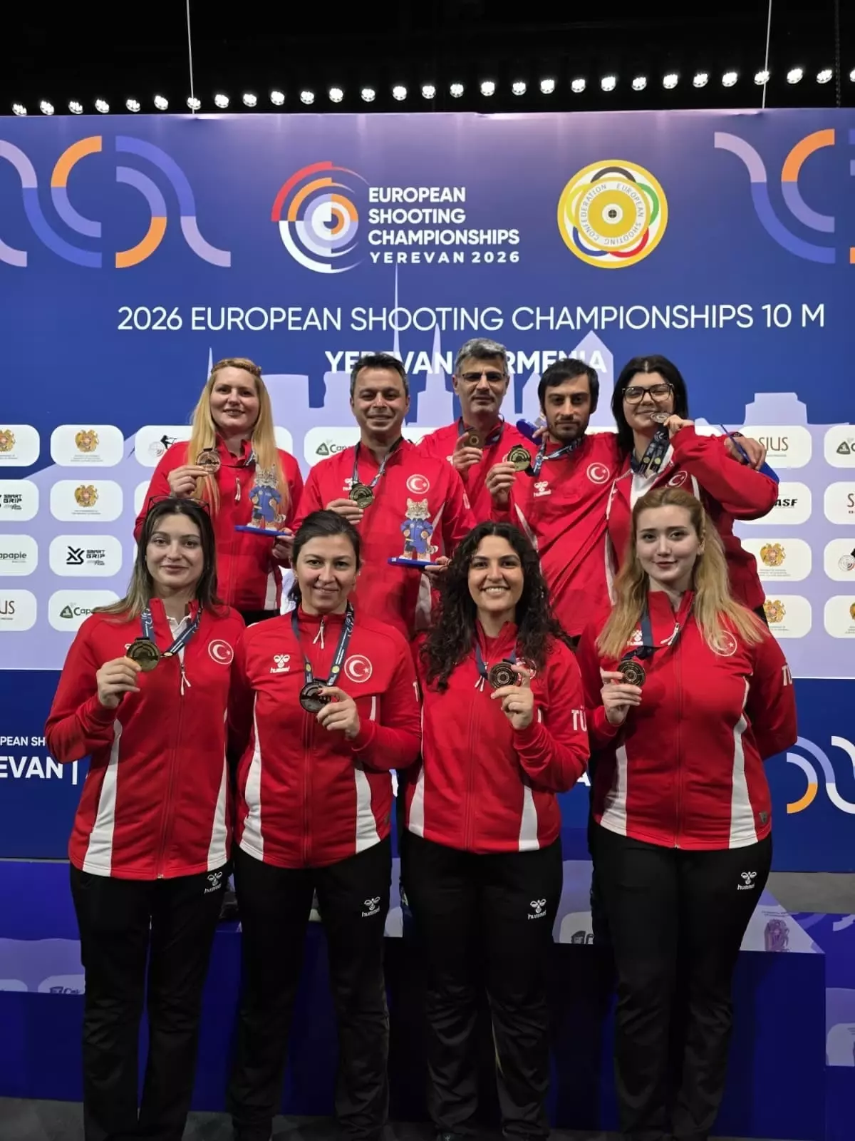 Türkiye, Havalı Silahlar Avrupa Şampiyonası'nda 7 Madalya Kazandı