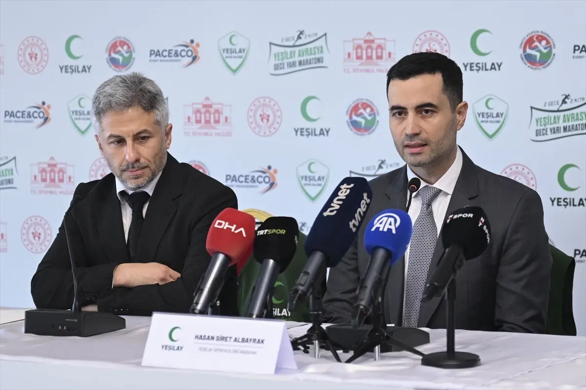 Yeşilay'dan İstanbul’da Gece Yarısı Koşusu: Avrasya Yarı Maratonu Açıklandı