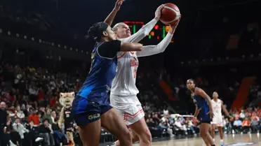 Maçın skor tabelası: ÇBK Mersin 86 - 60 Montpellier