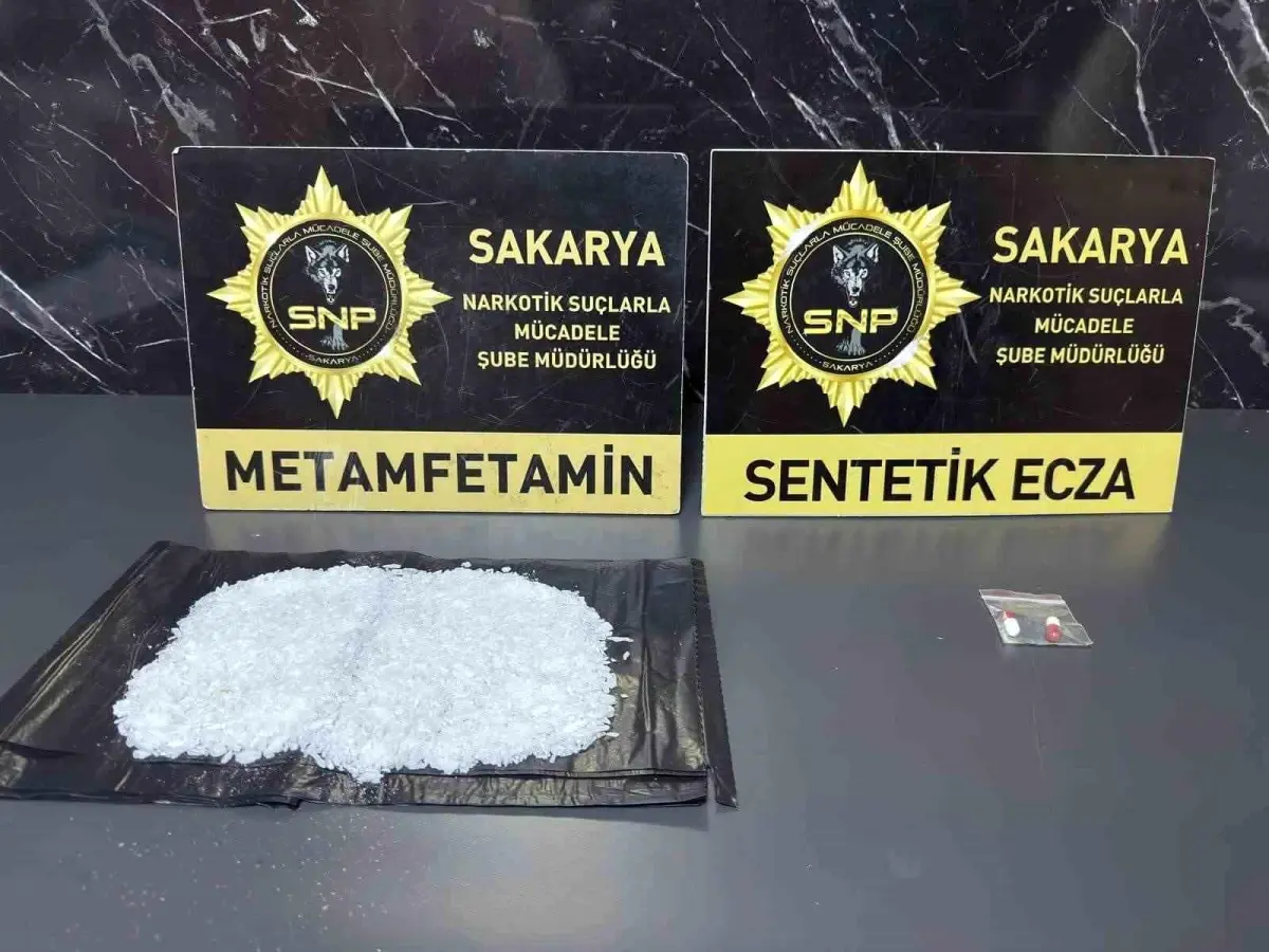 Sakarya’da Metamfetamin Operasyonu: 2 Şüpheli Gözaltına Alındı