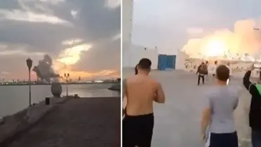 Saldırı anının kameradan kaydedilen görüntüsü