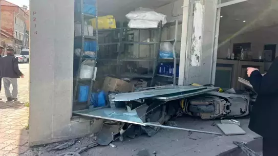 Kazada hasar gören araçlar