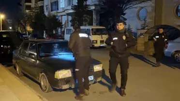 Kornasını çalan araç mahallede