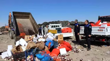 Şanlıurfa’da Kaçak Gıda Üretim Tesisine Operasyon: 5 Ton Bozulmuş Gıda Ele Geçirildi