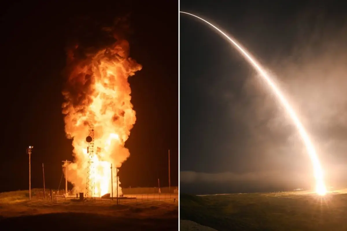 ABD, Kaliforniya'dan Minuteman III ICBM Testini Gerçekleştirdi