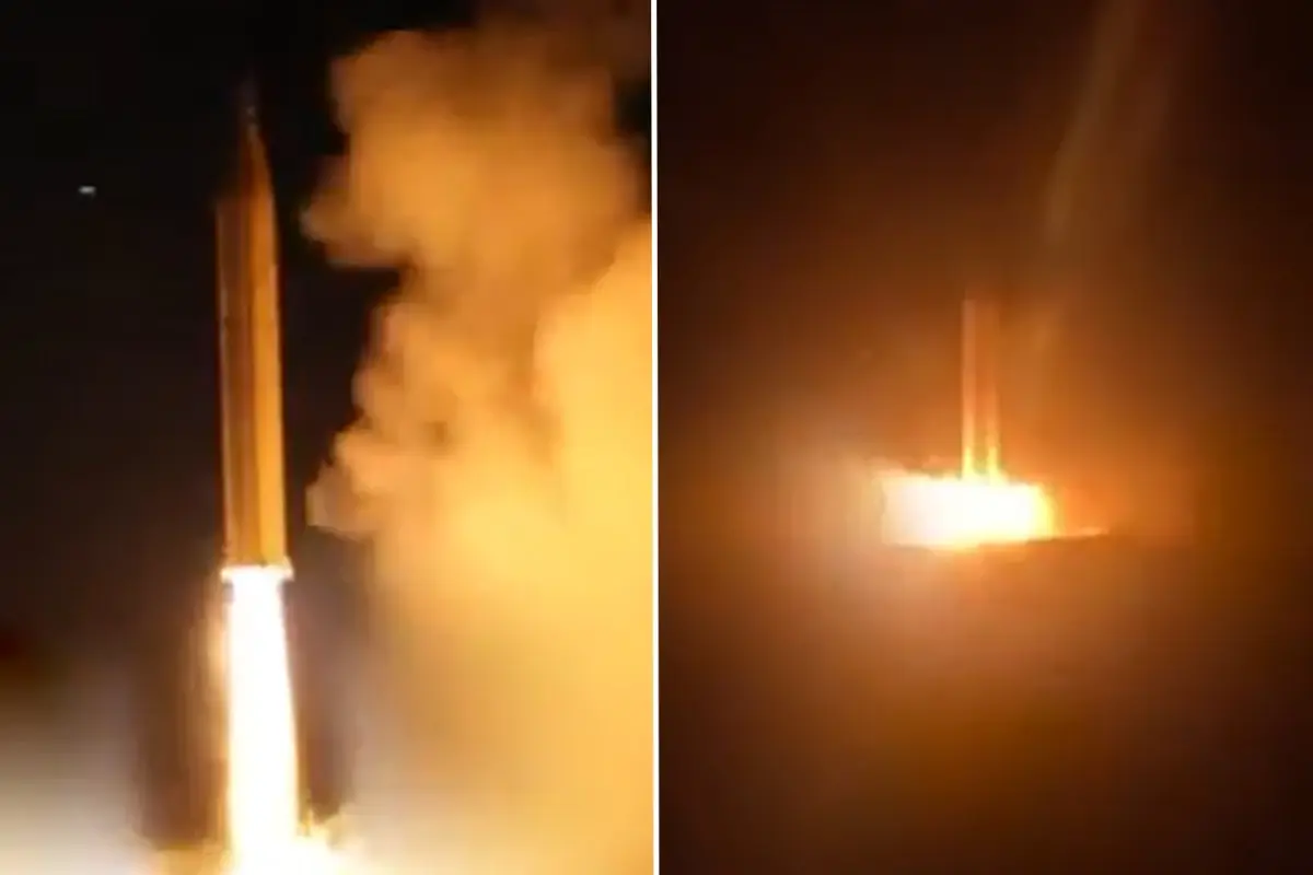 İran, 1 Tonluk Khorramshahr-4 Füzesiyle Tel Aviv'in Ben Gurion Havalimanı'na Saldırı Başlattı