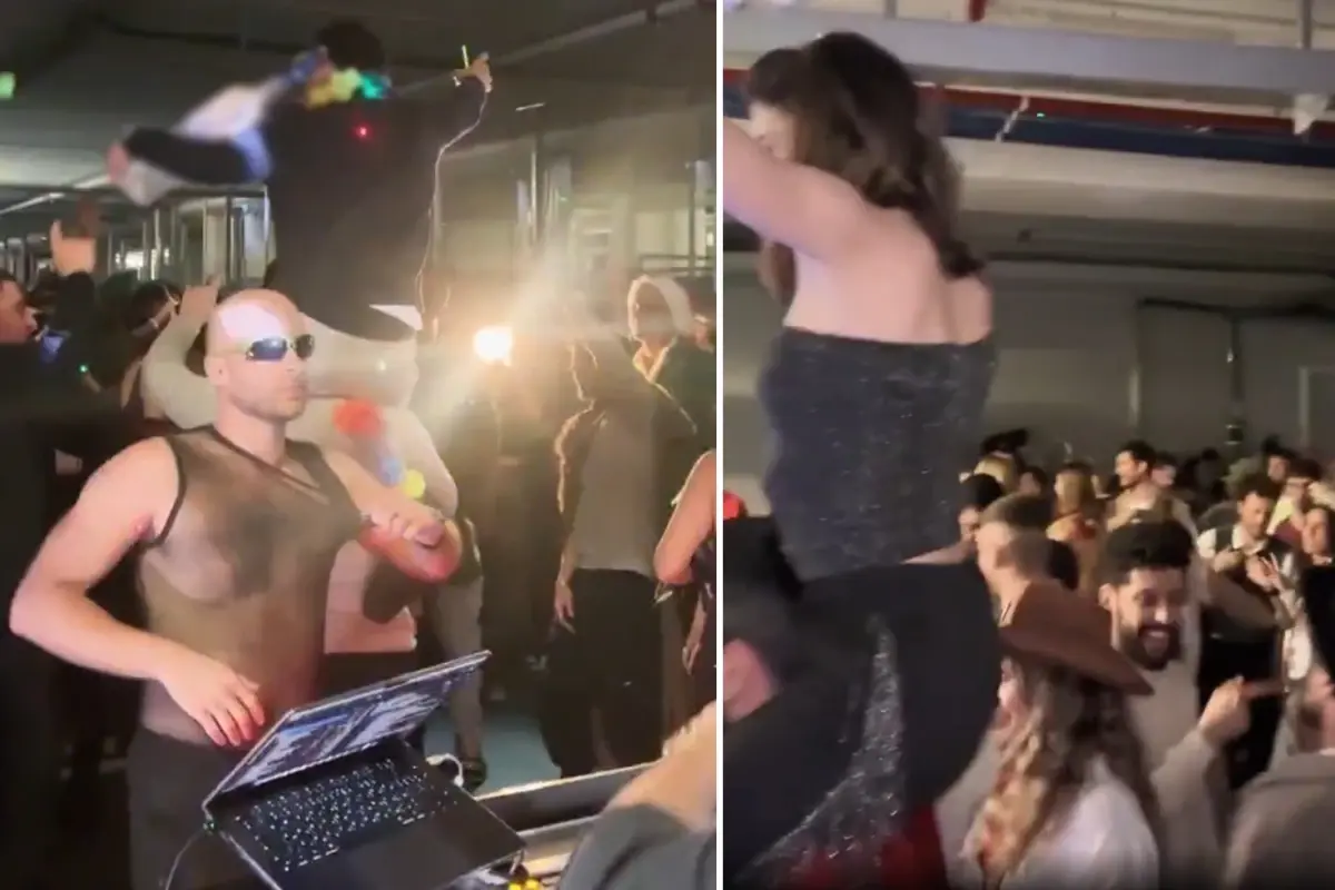 İsrail Savunma Kuvvetleri'nden Çatışma Ortasında Normal Yaşamı Gösteren Video