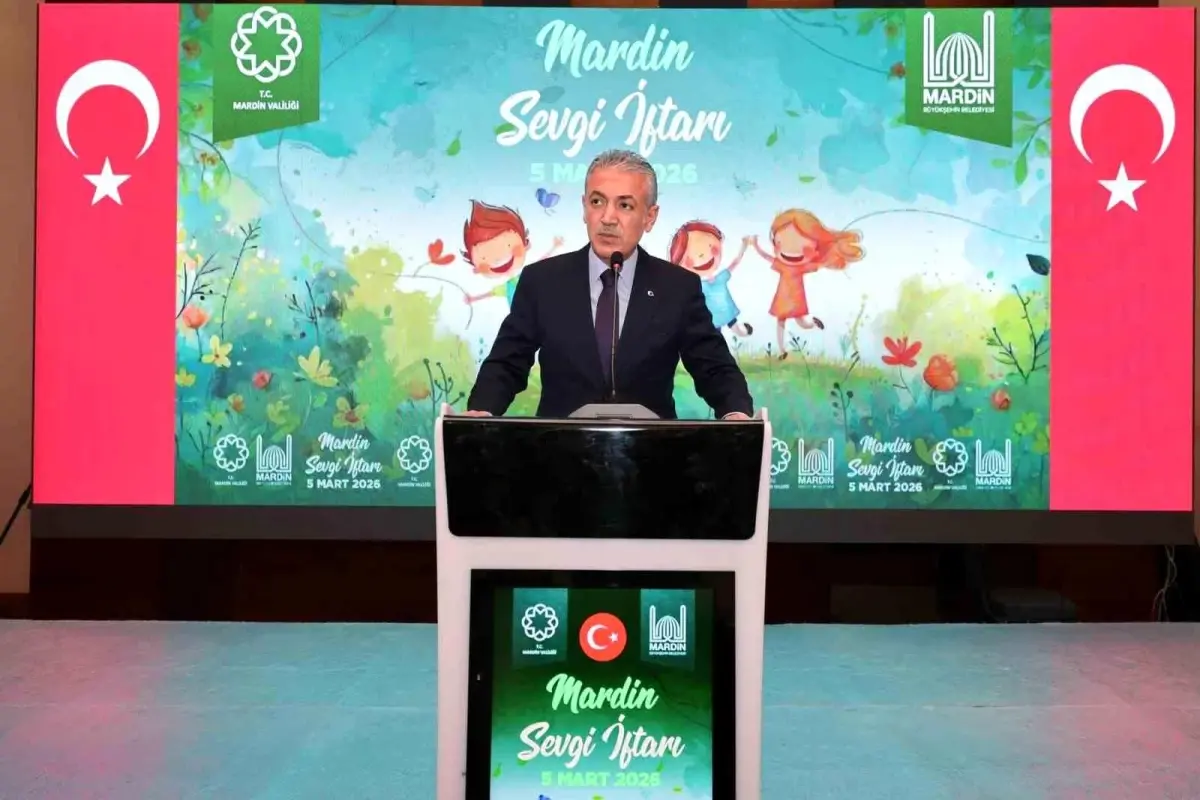 Mardin Valisi Tuncay Akkoyun, Yetim Çocuklarla Ramazan İftarını Paylaştı