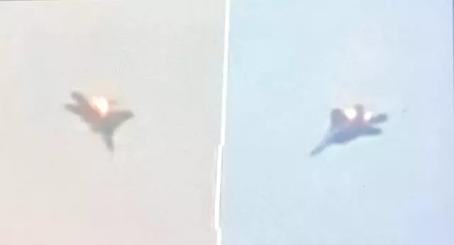 Uçağın iniş anı