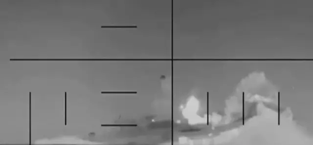 Batırılan İran gemisi