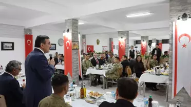 Cevdet Yılmaz ve Mehmetçik iftar sofrası