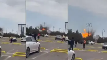 Saldırının gerçekleştiği Naxçıvan Havalimanı