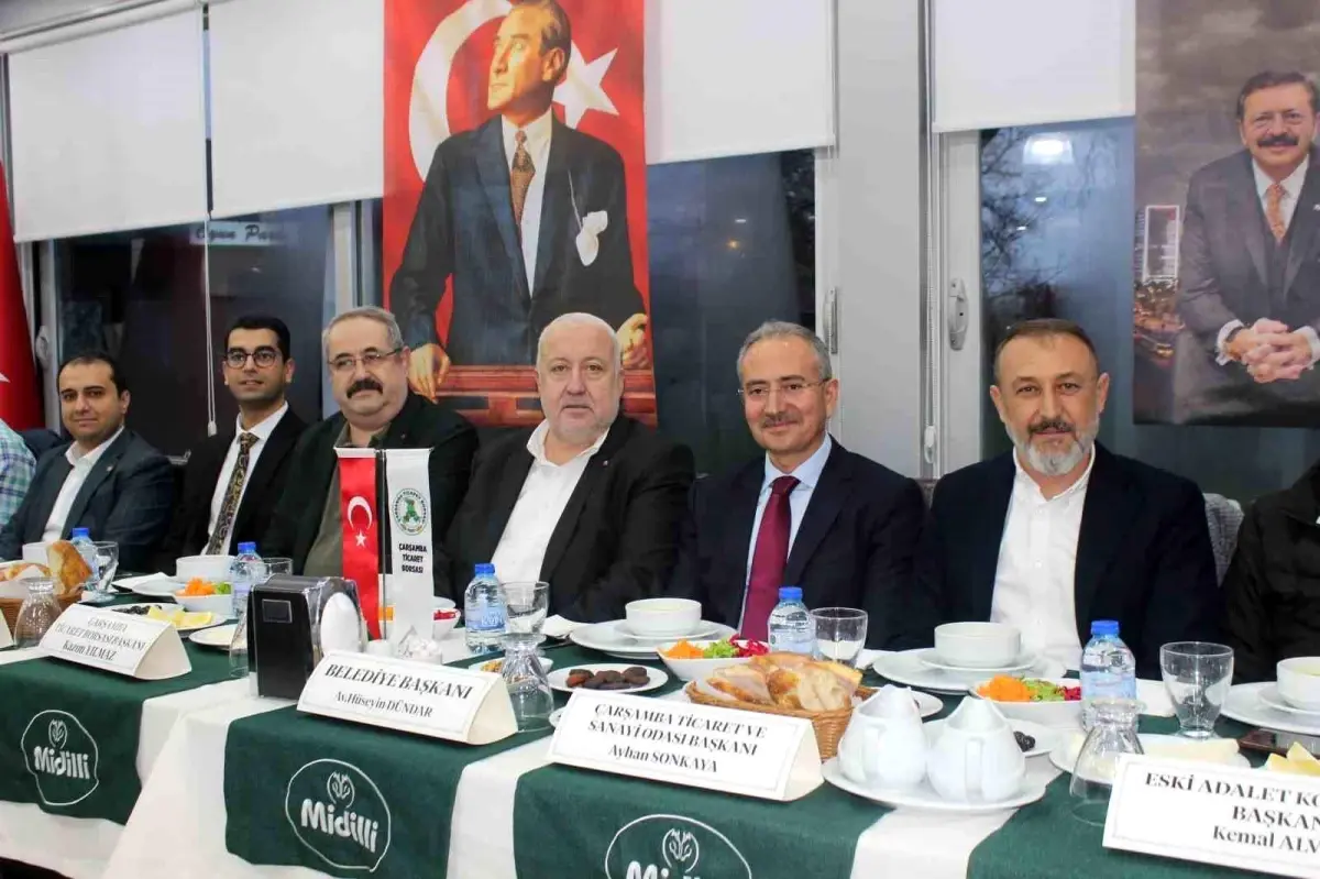Samsun Çarşamba Ticaret Borsası'ndan İftar Mesajı: Birlik ve Dayanışma ile Ekonomik Büyüme