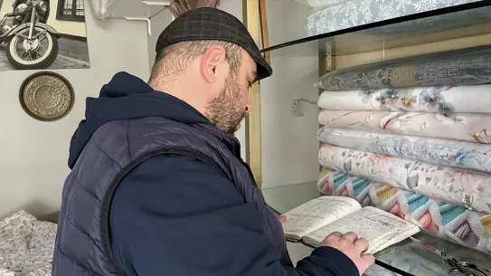 Çubuk'ta yorgancılık sahası