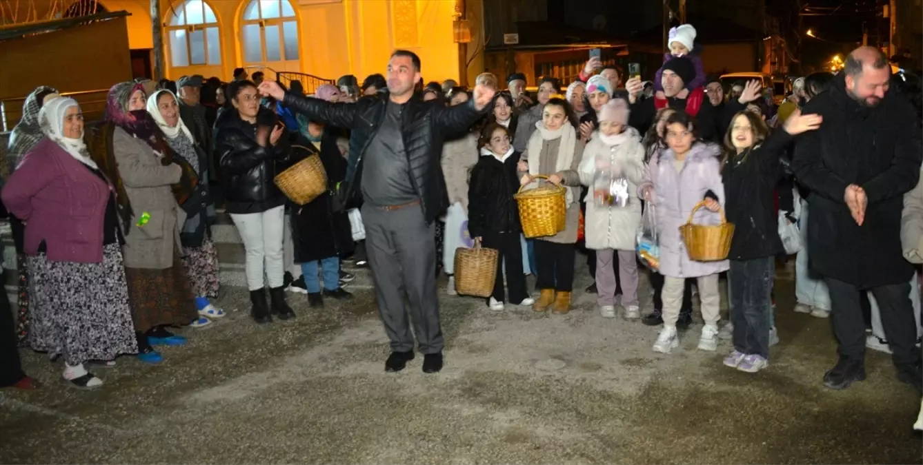 Amasya’da 150 Yıllık Sepet Sallama Geleneği Yeniden Canlandı