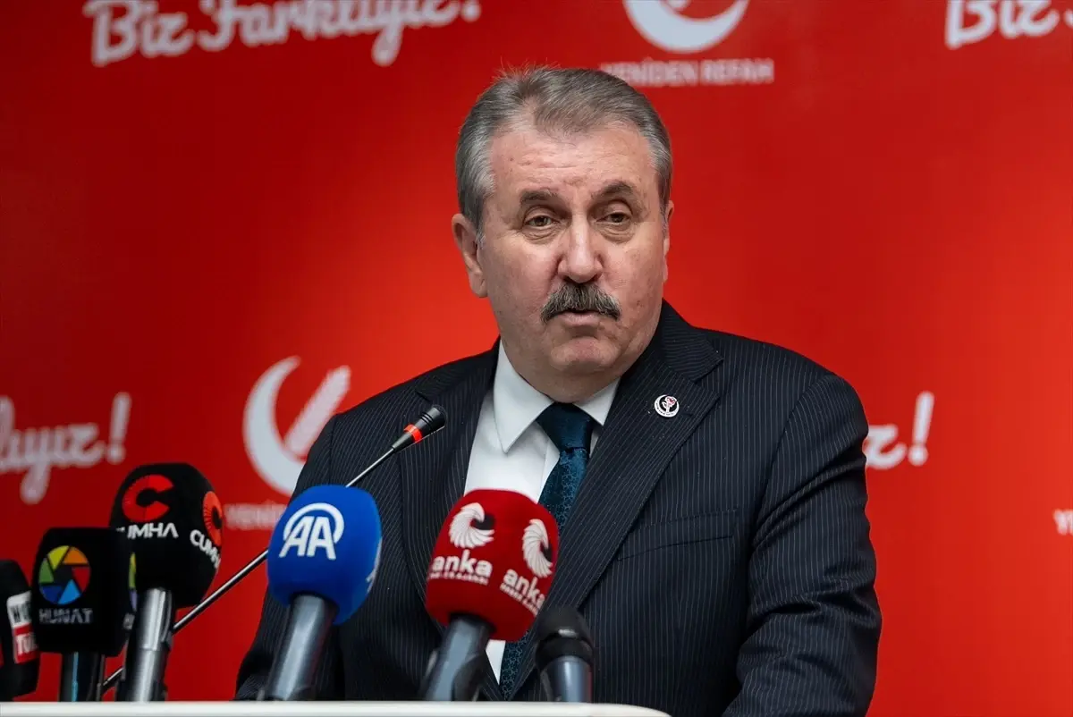 Destici ve Erbakan Ortak Basın Toplantısında İran Saldırılarını Kınadı