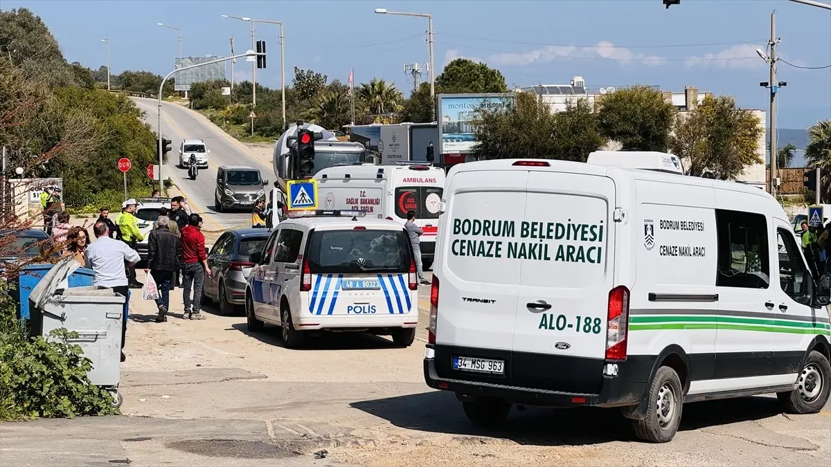 Bodrum’da 79 Yaşındaki Yaya Beton Mikseri Çarpması Sonucu Hayatını Kaybetti
