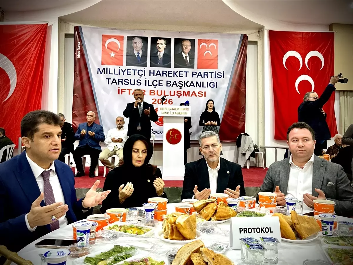 MHP Tarsus’tan Ramazan İftar Buluşması: Teşkilat ve Muhtarlar Bir Arada