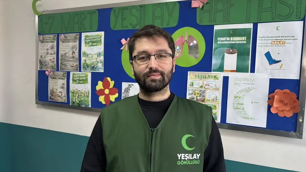 Samsun’da ‘İlk Dersim Yeşilay’ Projesiyle Öğrencilere Bağımlılık Bilinci Kazandırıldı