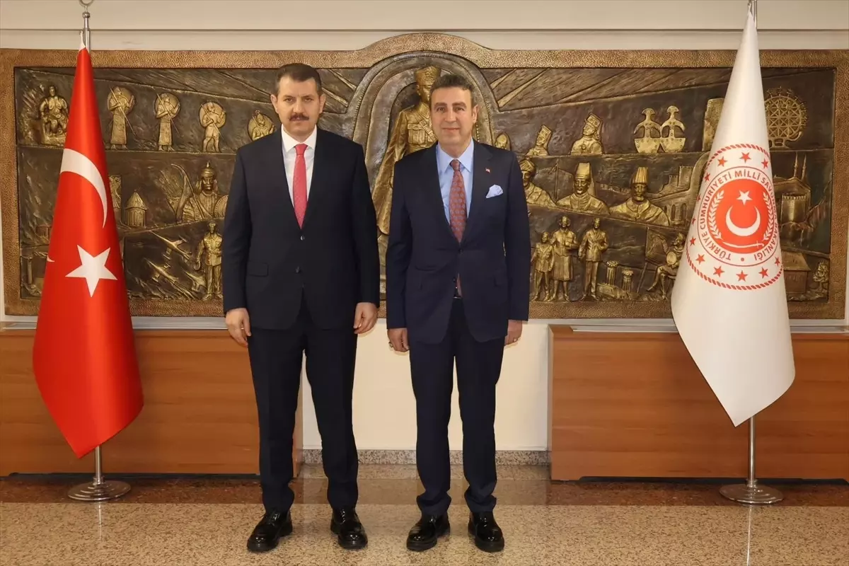 SESOB Başkanı Hakan Demirgil, Milli Savunma Bakan Yardımcısı Salih Ayhan'ı Ziyaret Etti