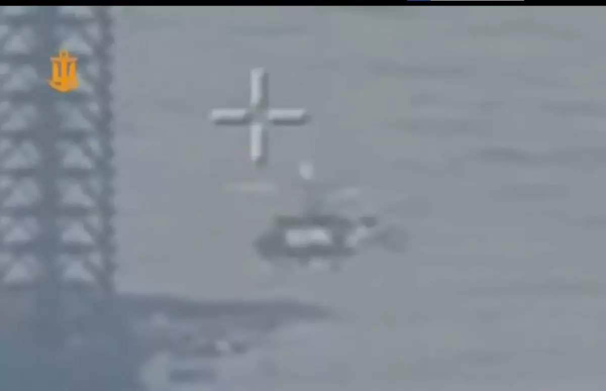 Ukrayna, Karadeniz'de Sivash Platformunu Hedef Alarak Rus Birliğini Yıktı