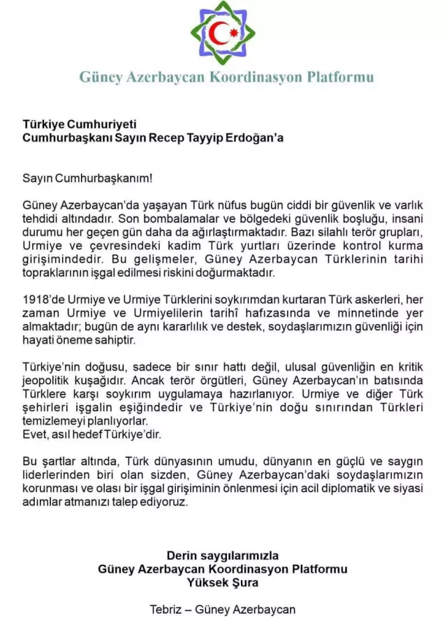 Güney Azerbaycan haritası ve Türk yerleşimleri