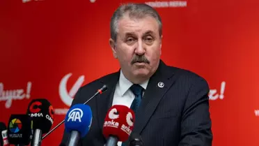 BBP Genel Başkanı Destici Yeniden Refah Partisi ziyaretinde