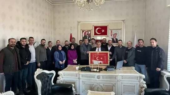 Kutlama anından bir kare