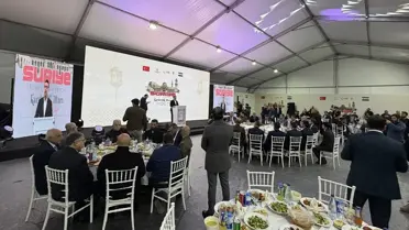 İftar sofrası ve katılımcılar