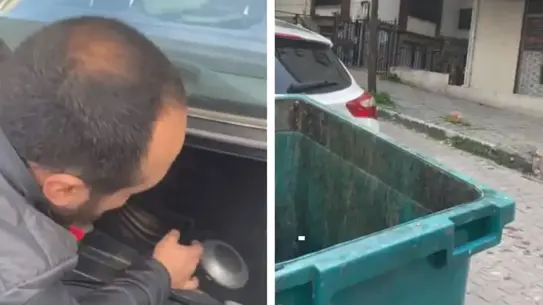 Araç içindeki ses sisteminin sökülmesi