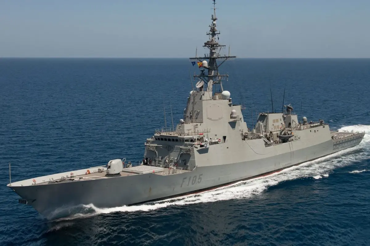 İspanya, Doğu Akdeniz'e SPS Cristobal Colon Fırkateyni Göndererek Güney Kıbrıs'ın Hava Savunmasını Güçlendirdi