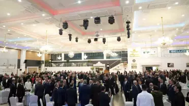 İftar programından bir an