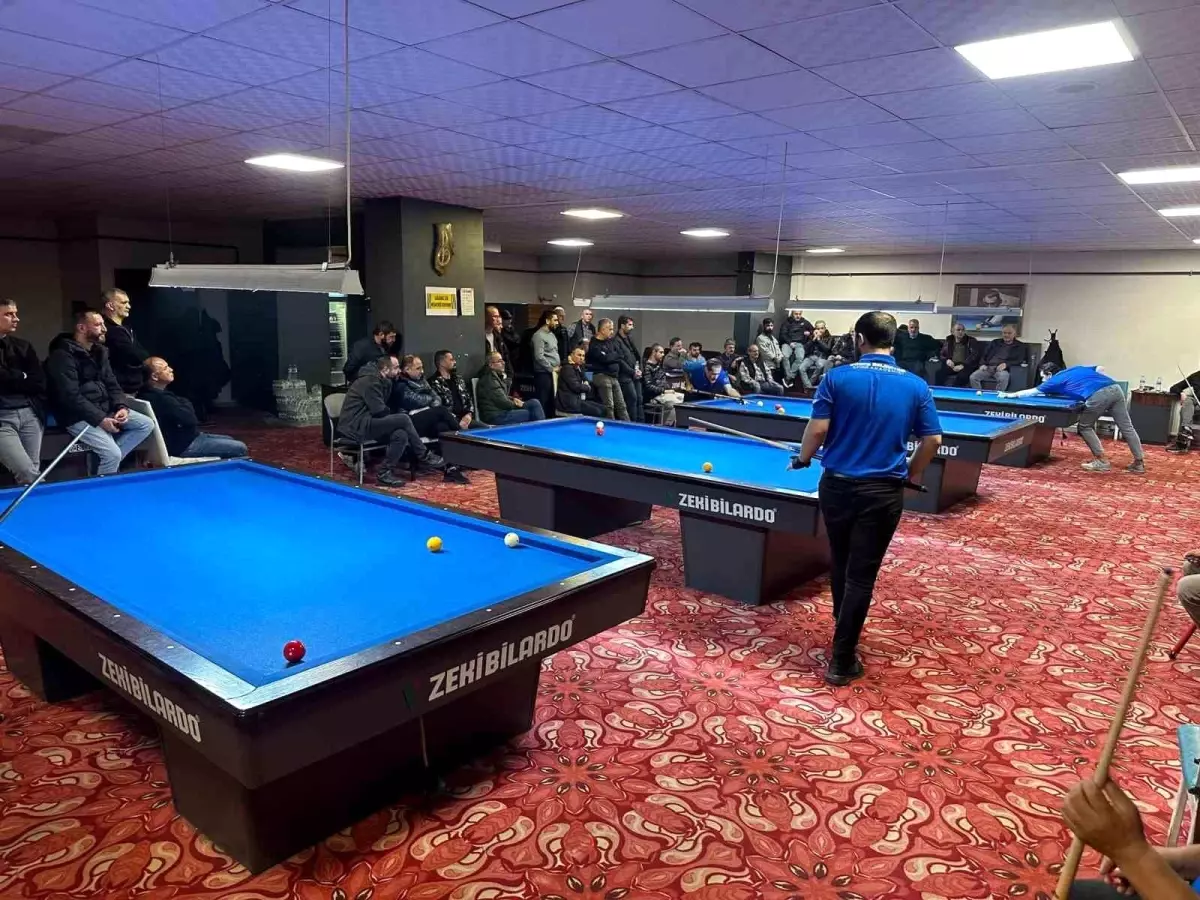 Düzce ve Bolu Bilardo Liginde 90 Sporcu Rekabeti