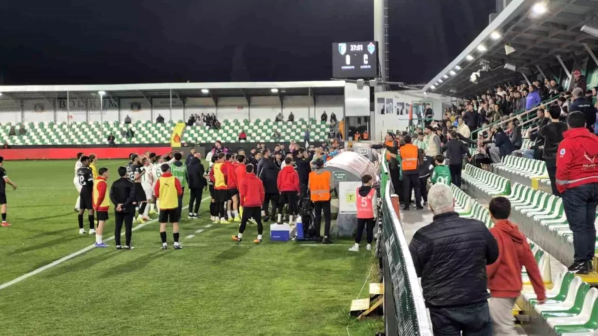 Bodrum‑İğdır Maçında Tribün Gerginliği ve Gözaltılar