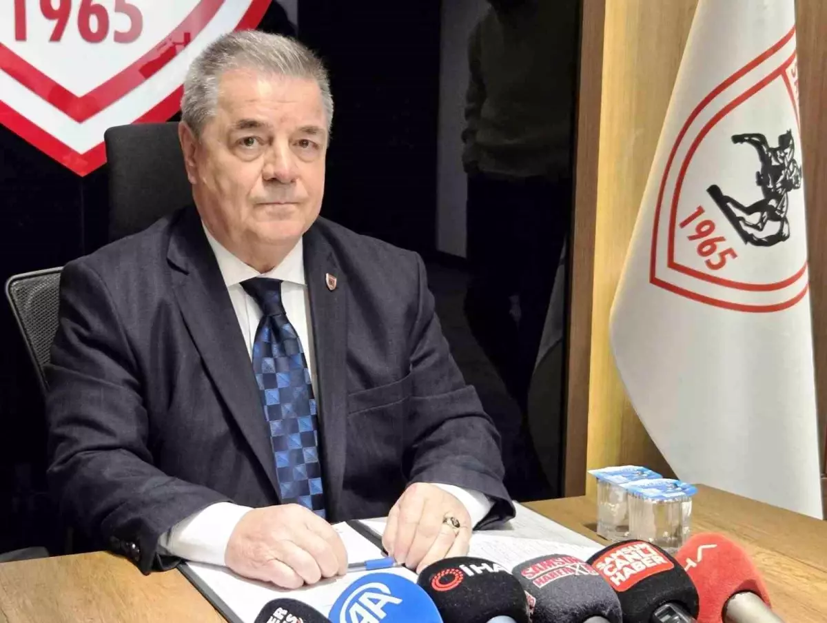 Samsunspor Başkanvekili Veysel Bilen'den Taraftarlara Açıklamalı Özür