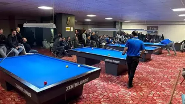Bilardo Maçından Bir An