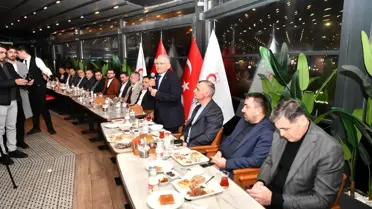 İftar programı sırasında Başkan Büyükkılıç