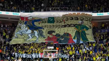 Fenerbahçe Beko tribün pankartı